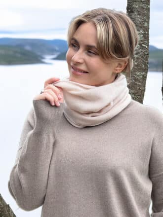 Kashmirhals - Rebecca - Florlett - 3 Farger