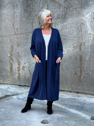 Kashmircardigan - Sigrid - Lang - 2 Farger
